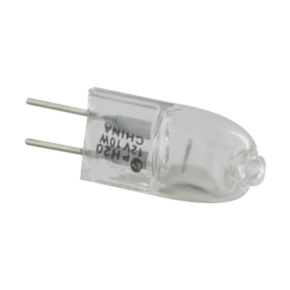 10 Watt; Halogen; T3; Clear; 2000 Average rated hours; 120 Lumens; Bi Pin G4 base; 12 Volt
