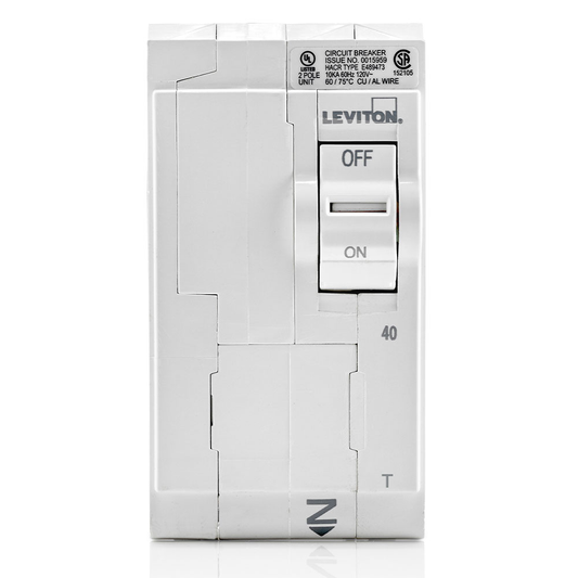 40A 2-Pole Standard Thermal Magnetic Branch Circuit Breaker
