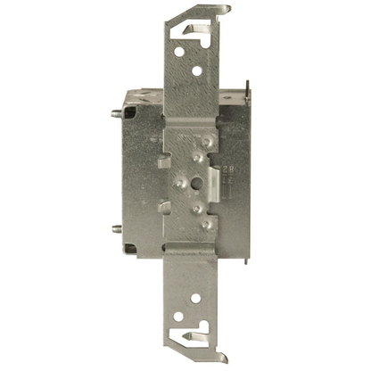 3 in. x 2 in. Switch Box, Gangable, 2-1/2 in. Deep, Three 1/2 in. KO's & NMSC Clamps, TS Bracket