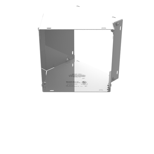 8x8 Wireway Elbow 45 Corner No Paint Steel