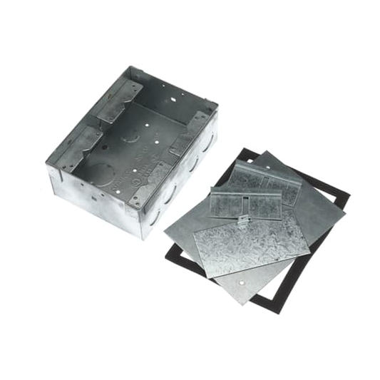 2-G FLSH SVC FLR-BX 60CU KO.5/.75/1