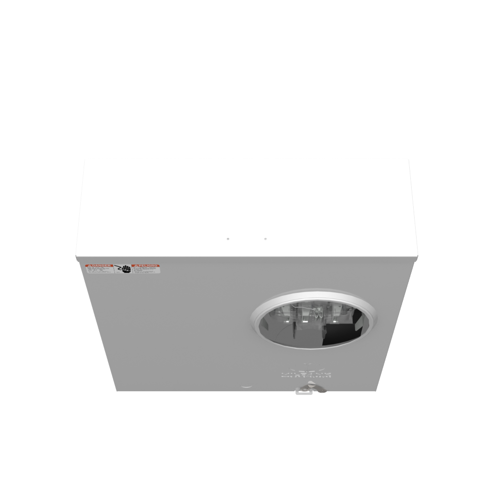 7 Terminal Ringless Plain Top Lever Bypass 7-8 In Barrel Lock Ground With Bracket Provision