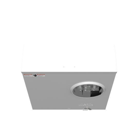7 Terminal Ringless Plain Top Lever Bypass 7-8 In Barrel Lock Ground With Bracket Provision