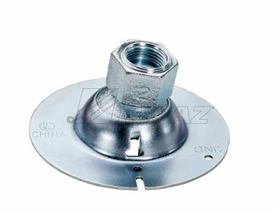 1/2" or 3/4" Square Flexible Fixture Hangers, 20° Swing from Vertical