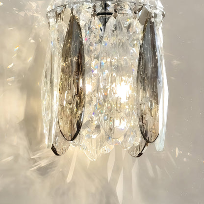 Wall Mount Pendant Light Modern Luxury Crystal Bedside Light