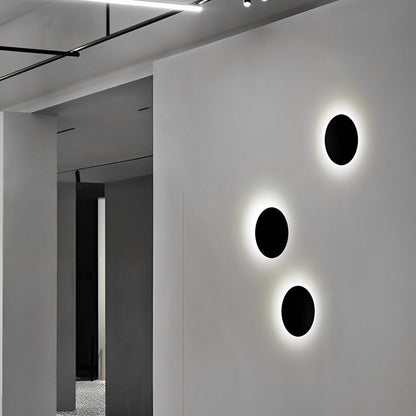 [Open-Box]360° Rotatable Round LED Modern Wall Lamp Decorative Wall Sconce Lighting