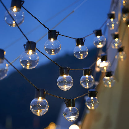 Waterproof LED Solar Powered Outdoor String Camping Decor Lights