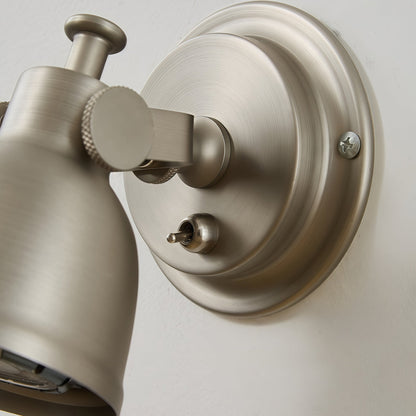 Vintage Wall Light Bauhaus American-Style Metal Light