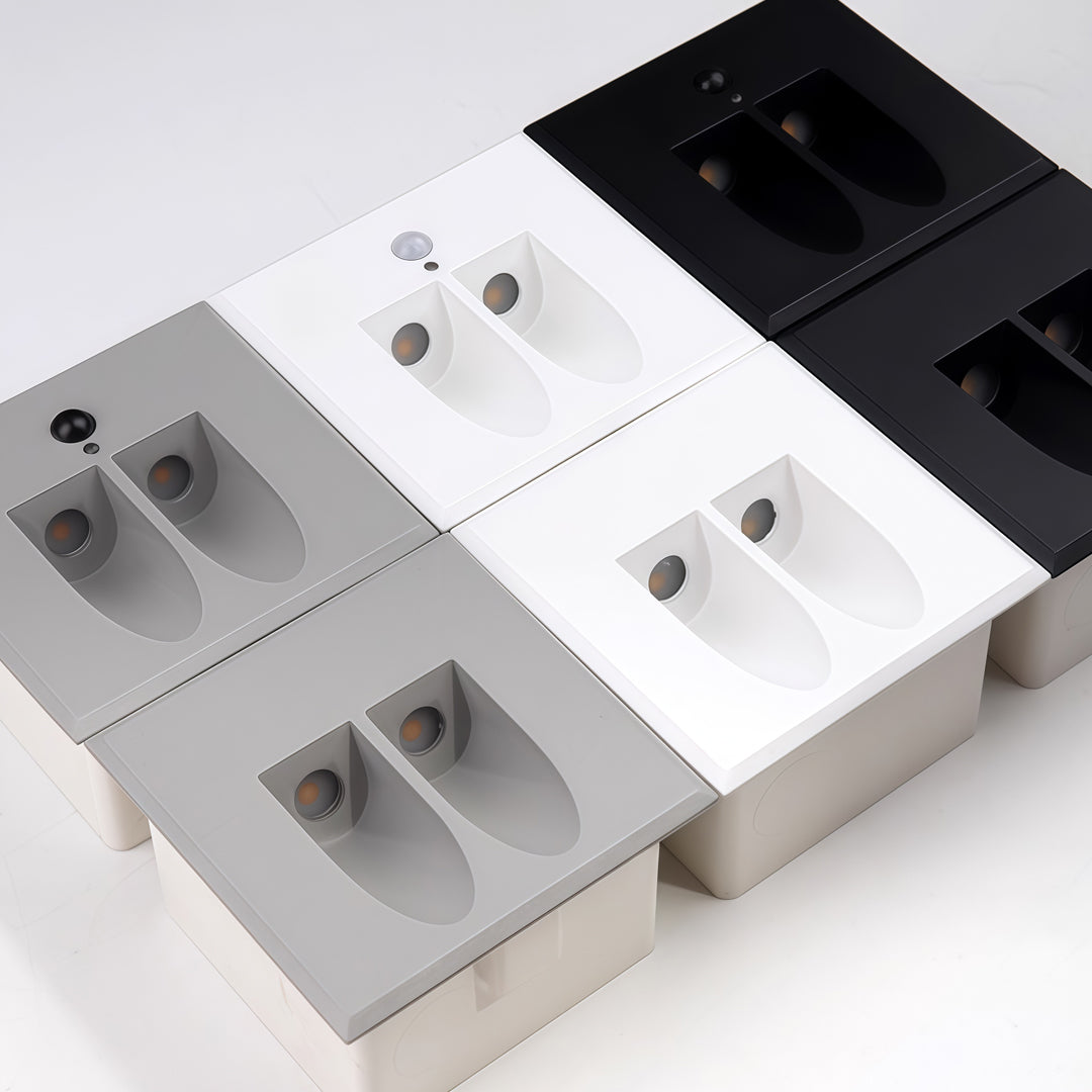 【2 PCS】step LED Light Recessed LED Motion Sensor Light