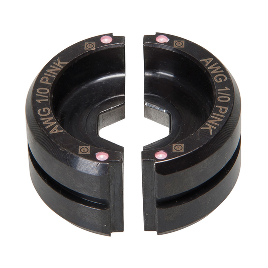 1/0 Dies for Crimping Color-Coded Copper & Aluminum Lugs & Splices*(Require UA22 adapter when used with ECCXL, HCCX, & RCCX tools)