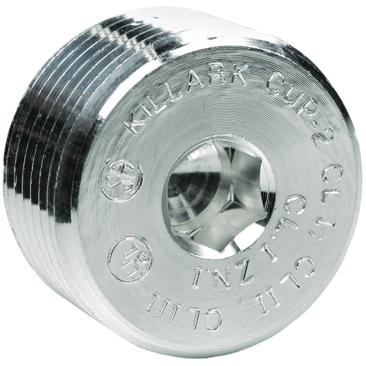 1/2" Aluminum, Threaded Insert Plug
