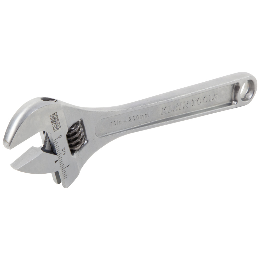 Adjustable Wrench, Extra-Capacity, 10-Inch