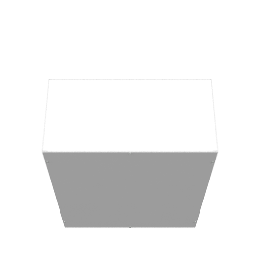 30x12x24 Screw Cover Type 1 UL Listed Steel No Knockouts ANSI 61 Gray Cover With Teardrop Slots Mounting Holes In Back