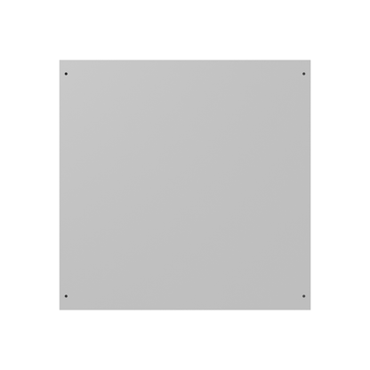 36x10x36 Screw Cover Type 1 UL Steel No KO Gray Cover w/Teardrop Slots Holes In Back
