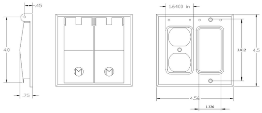 30472, Weatherproof Device Box Cover