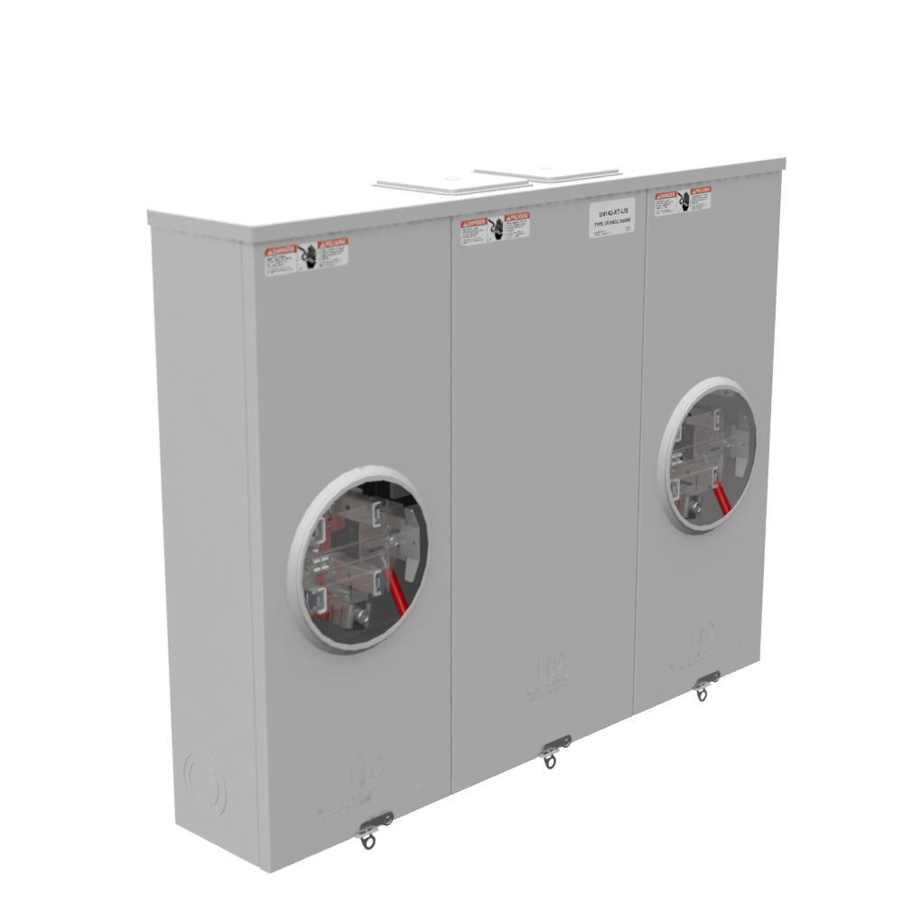 5 Terminal Ringless 2 Large Closing Plates Lever Bypass 2 Position Long Island Lighting Company
