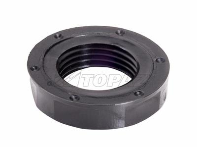 1/2" NPT Locknuts - Black 6/6 Nylon