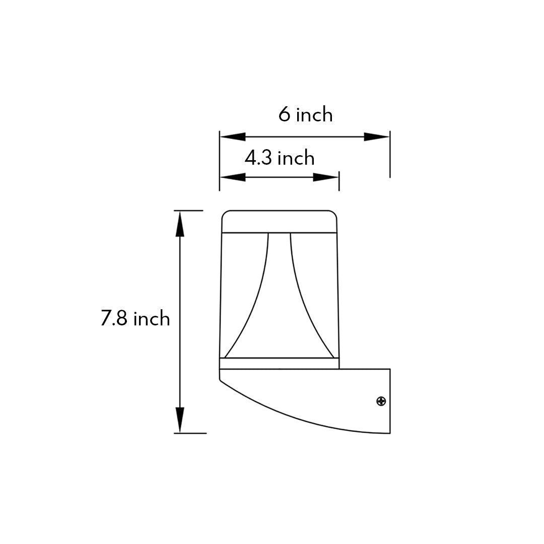 Waterproof Outdoor LED Wall Lighting Minimalist Nordic