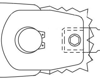50178695, Cable Cutter Yoke