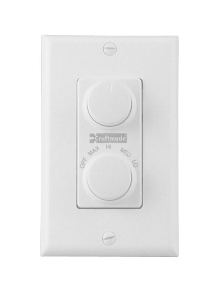 4 Speed and 2 Light Control - CM-RTD-W