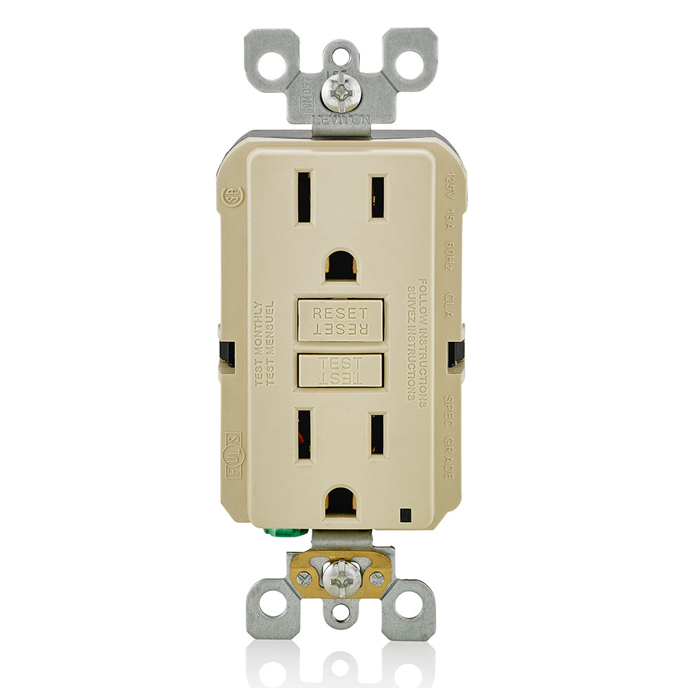 15 Amp SmartlockPro® GFCI Receptacle/Outlet