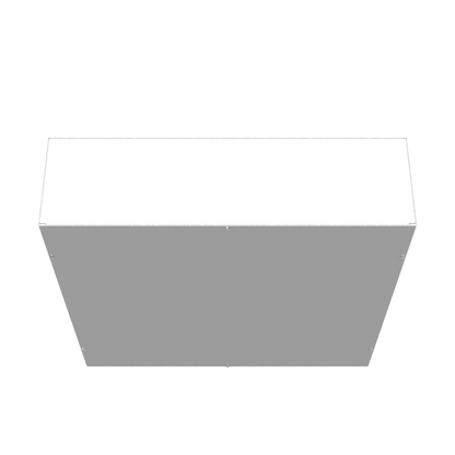 36x10x36 Screw Cover Type 1 UL Steel No KO Gray Cover w/Teardrop Slots Holes In Back