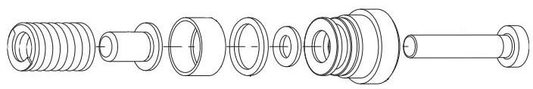 50013483, Battery Powered Cable Cutter Piston Pump Assembly