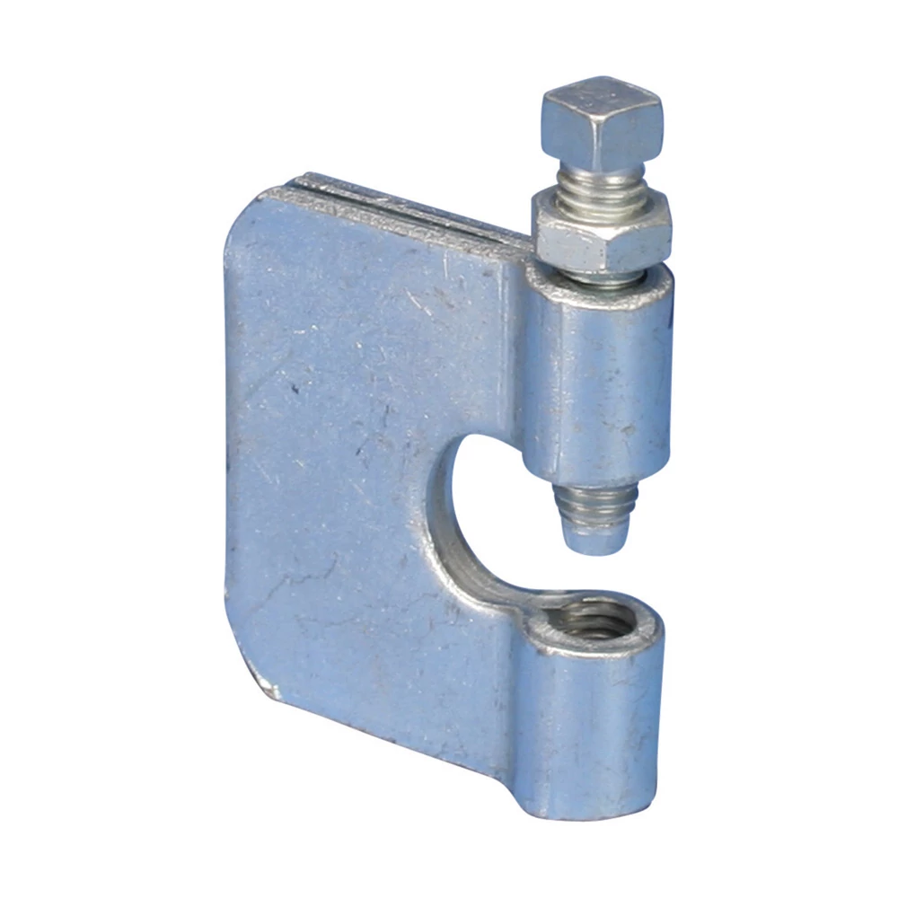 C-Clamp, Steel, EG, 3/8" Rod, 3/4" Max Flange
