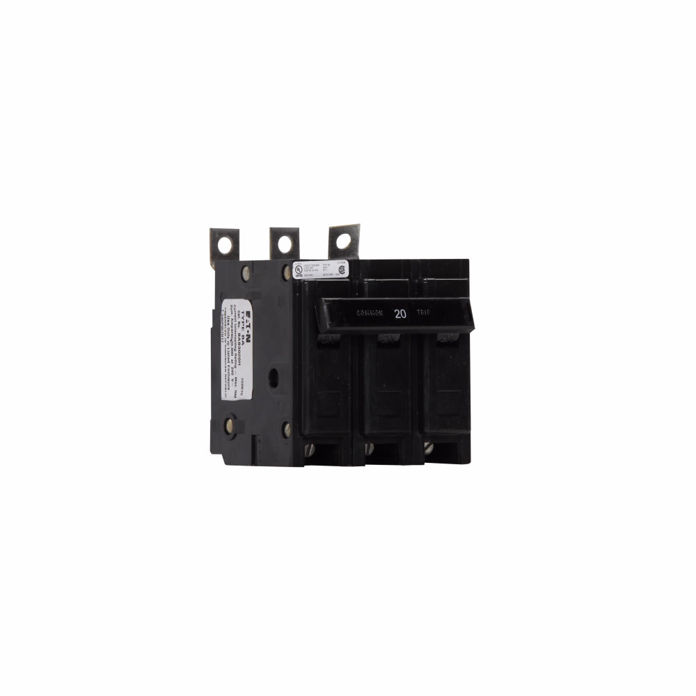 Breaker 20A 3P 240V Type BAB 10 KAIC Bolt on