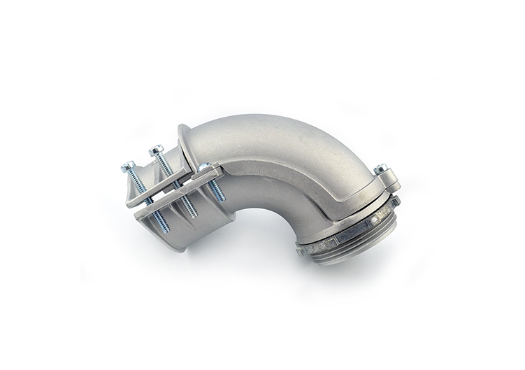 90-Degree Connector 2-1/2", Die Cast Zinc