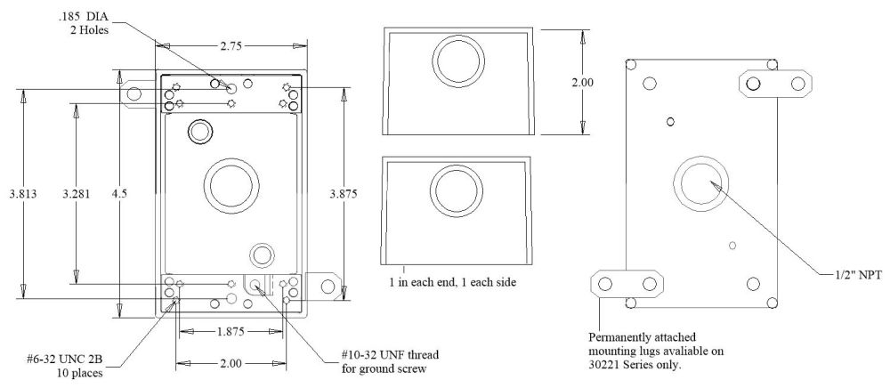 30222, Weatherproof Outlet Box