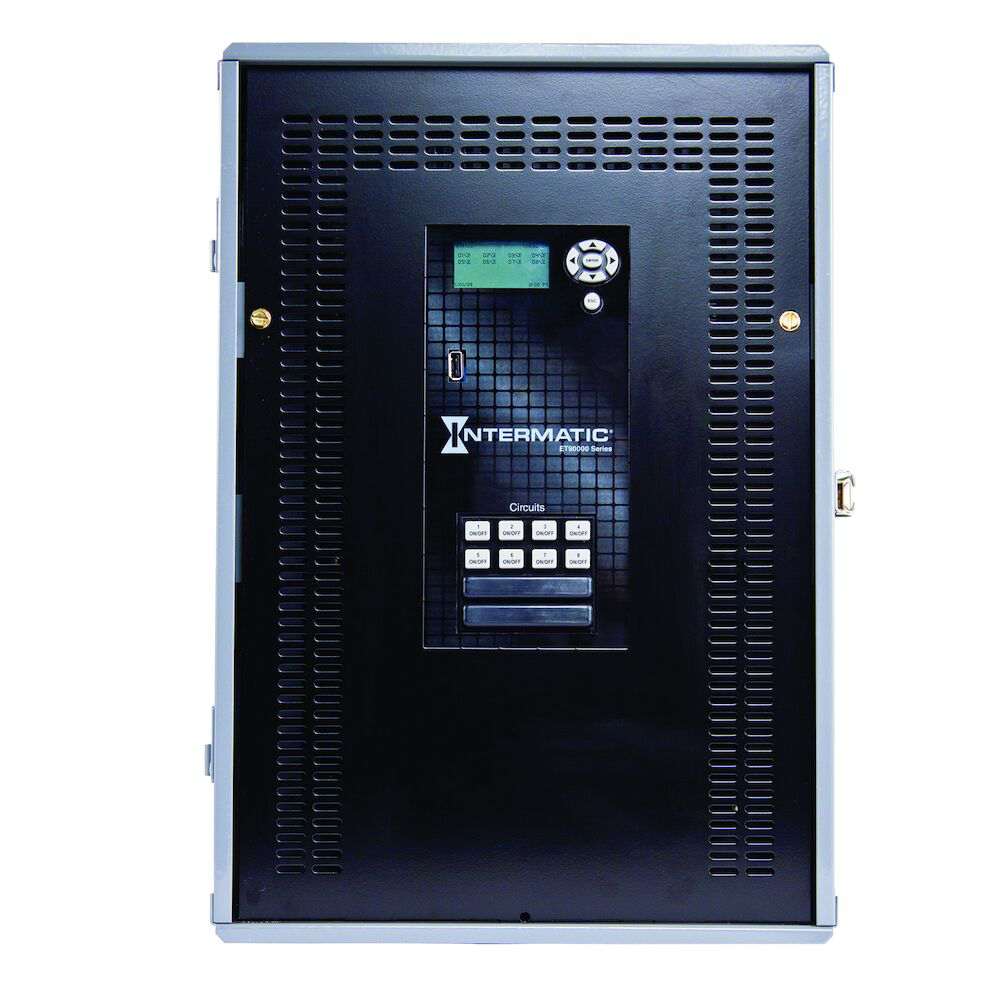Astronomic 365-Day 8-Circuit Electronic Control, 120-277 VAC, 50/60 Hz, 8-SPDT/4-DPDT, Outdoor Metal Enclosure, Ethernet Included