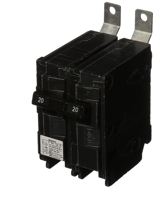 BREAKER 20A 2P 120V 10K HID BL