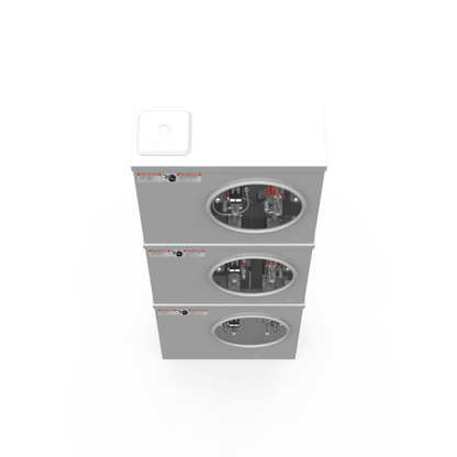 5 Terminal Ringless Small Closing Plate 3 Position 7-8 In Barrel Lock Ground With Bracket Provision