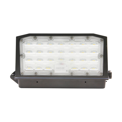 80 Watt Full Cutoff LED Wall Pack, CCT Selectable, 9600-10K Lumens, DLC Premium