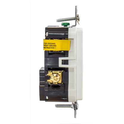 20A ARC FAULT TR RECEPTACLE WHITE