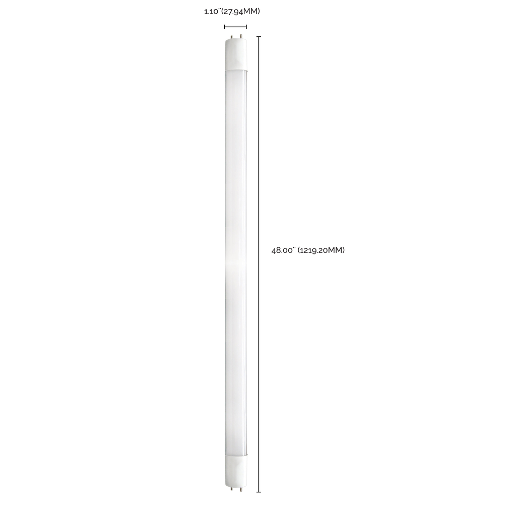 14 Watt T8 LED; 4Ft; 3500K; Medium Bi Pin base; 50000 Average rated hours; 1700 Lumens; Type B; Ballast Bypass; Single or Double Ended Wiring