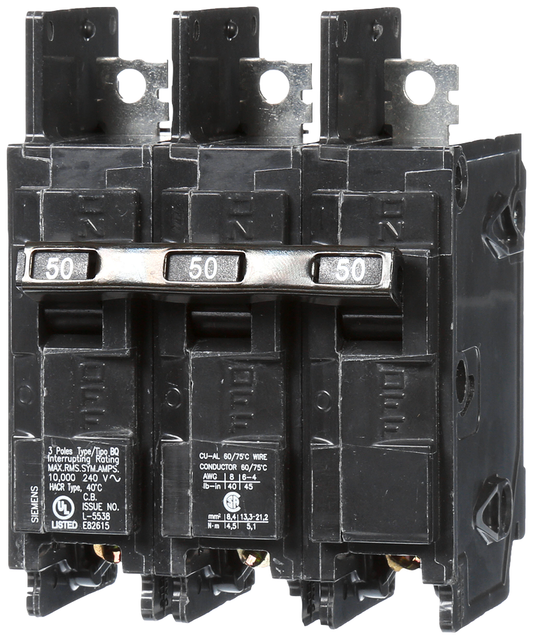 BRKR BQ 3P 240V 50A 10K
