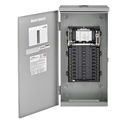 20 Space Outdoor Load Center with 125A Main Circuit Breaker