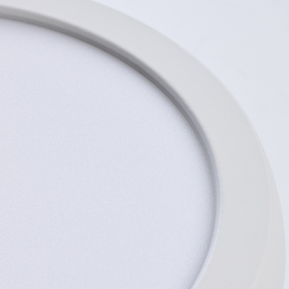 Blink - 11W; 7in; LED Fixture; CCT Selectable; Round Shape; White Finish; 120V