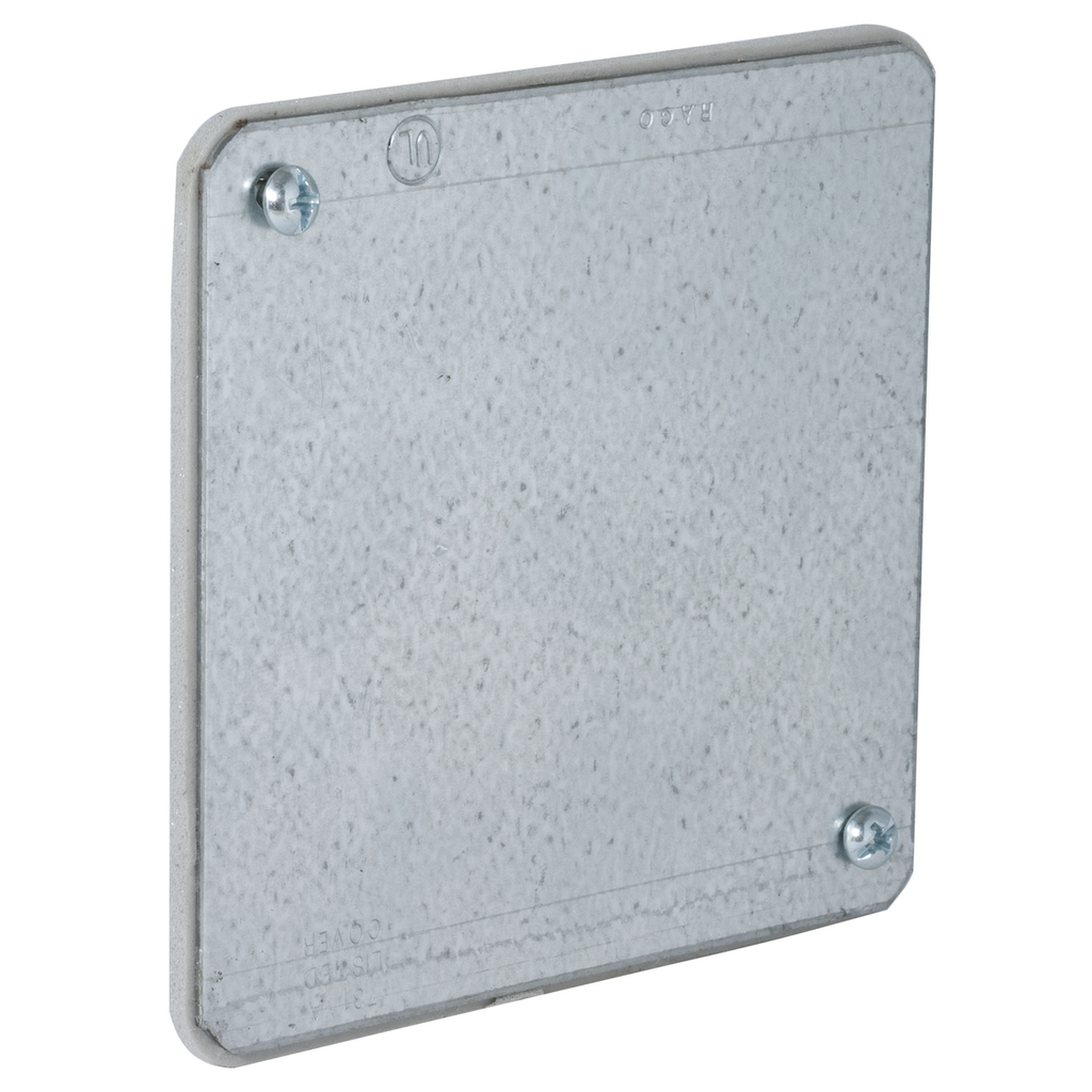 4 in. Square Plenum Gasketed Cover