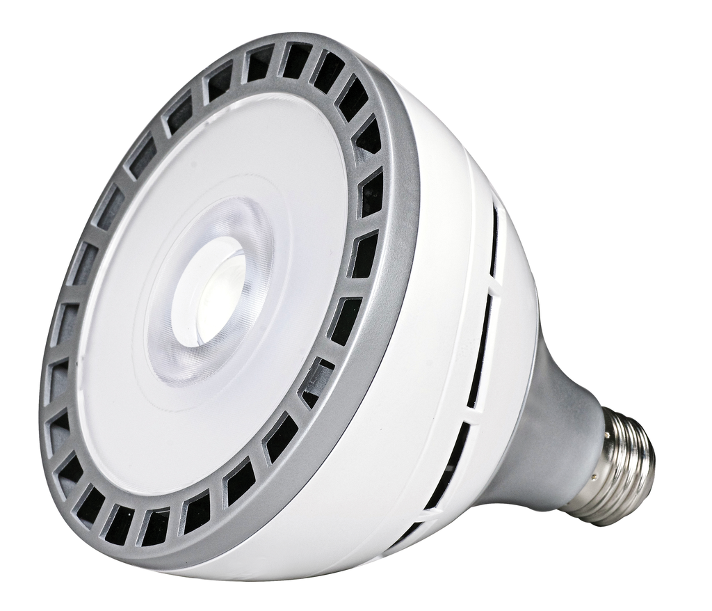 18 Watt; LED PAR38; 3000K; 25 deg. Beam Angle; Medium base; 100-277 Volt