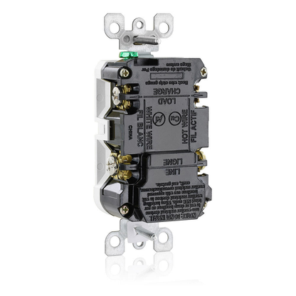 20 Amp SmartlockPro® AFCI/GFCI Receptacle/Outlet, Hospital Grade, Tamper-Resistant