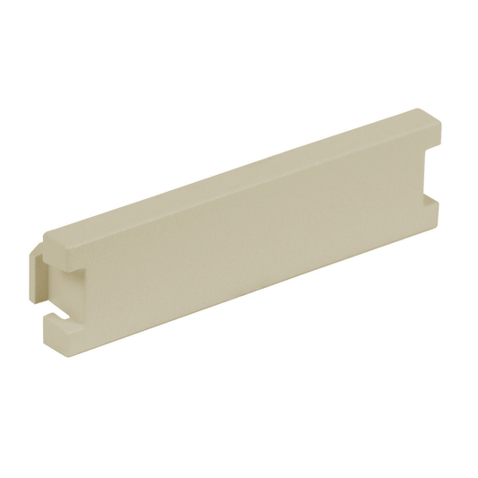 Audio/Video Module, Blank, 0.5 Unit, Electric Ivory