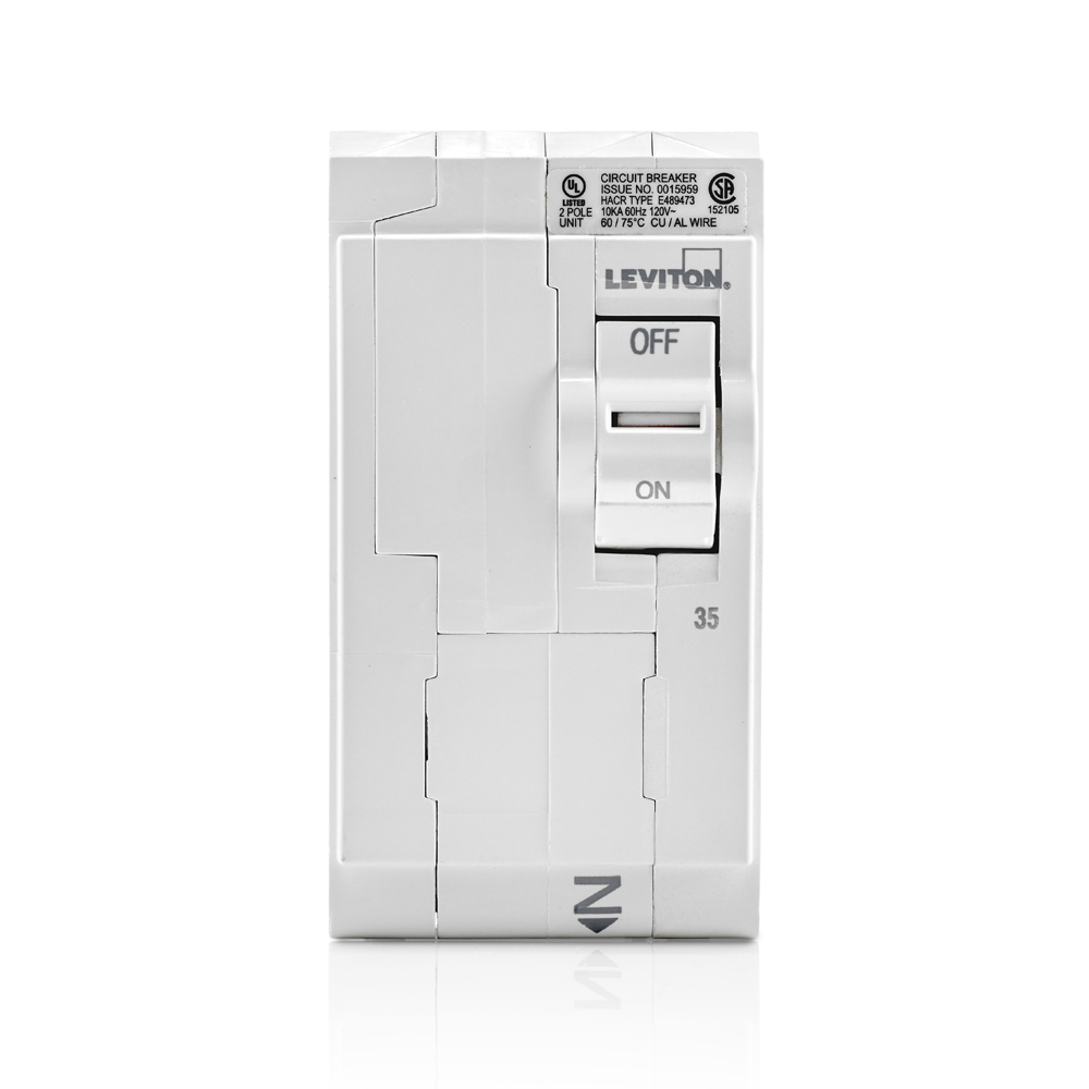 35A 2-Pole Standard Hydraulic Magnetic Branch Circuit Breaker