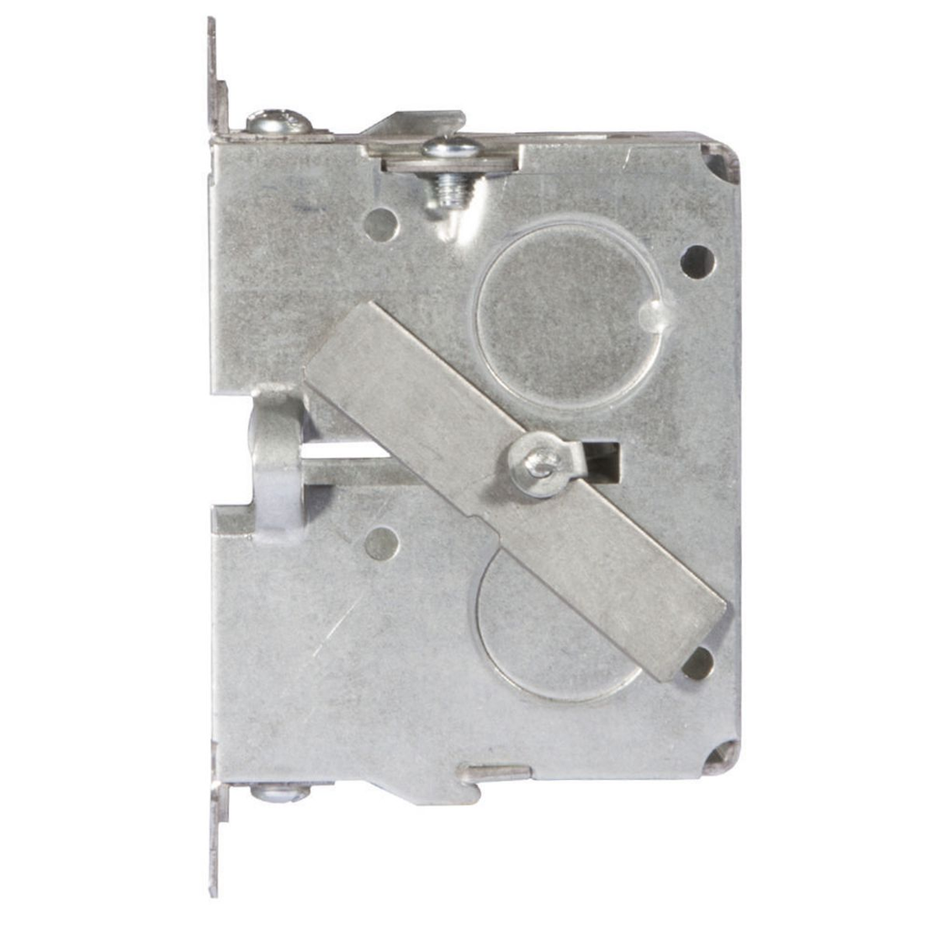 3 in. x 2 in. Switch Box, Gangable, 2-1/2 in. Deep, Four 1/2 in. KO's, Plaster Ears, Old Work