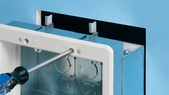 2-Gang Steel Recessed Tv Box