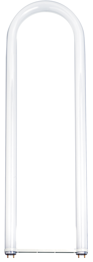 32 Watt; T8; U-Bend Fluorescent; 4100K Cool White; 82 CRI; Medium Bi Pin base