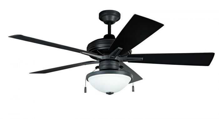 52" Ceiling Fan with Blades and Light Kit - RVF52ABZ5