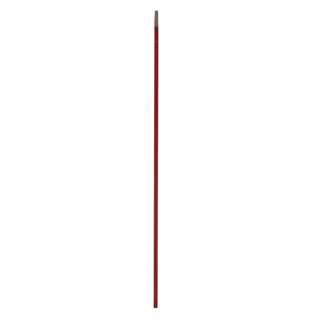 4-11/16 in. Life Safety Square Cover, Flat, Blank, Red